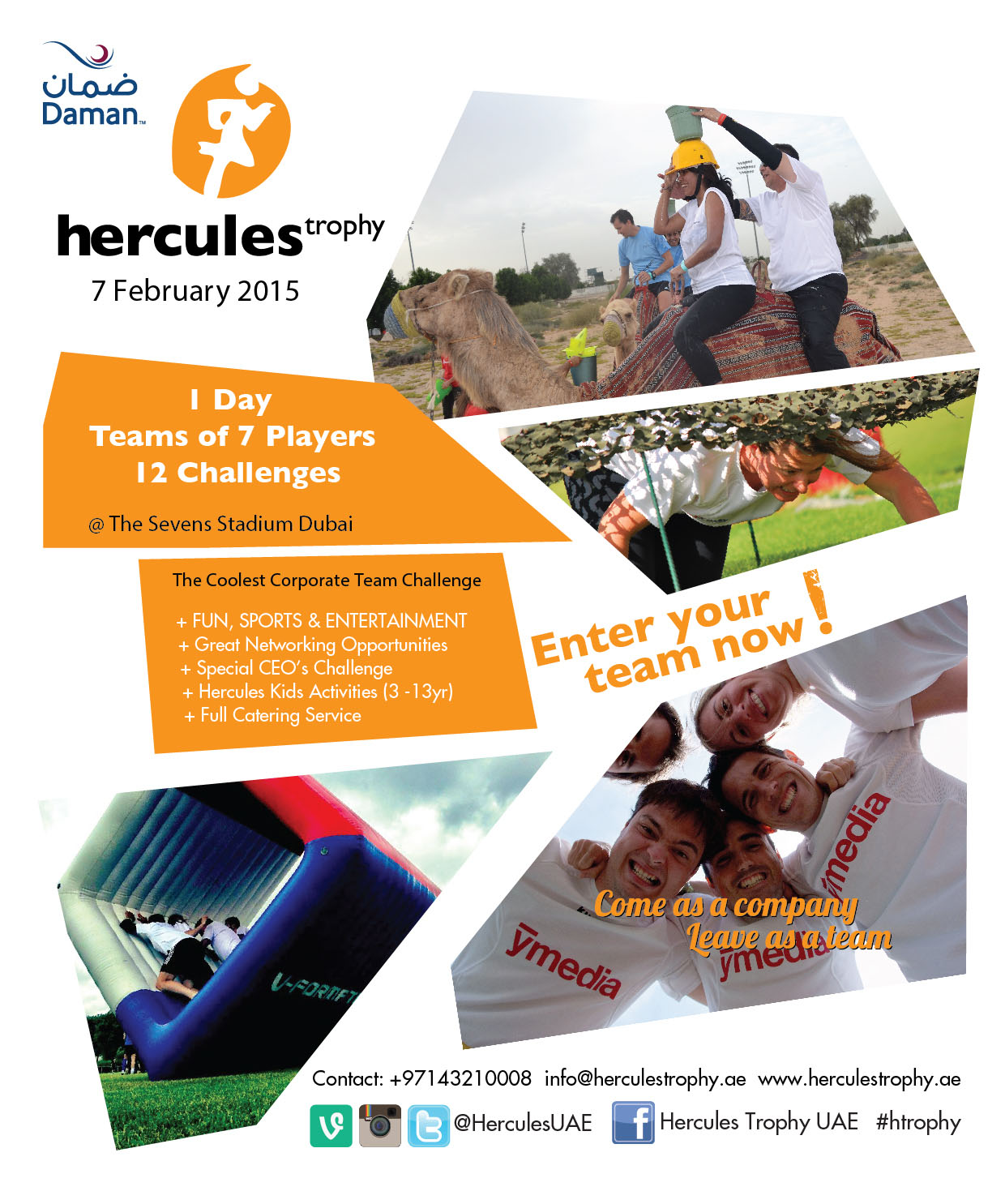 UAE: the first 8 Herculean labours